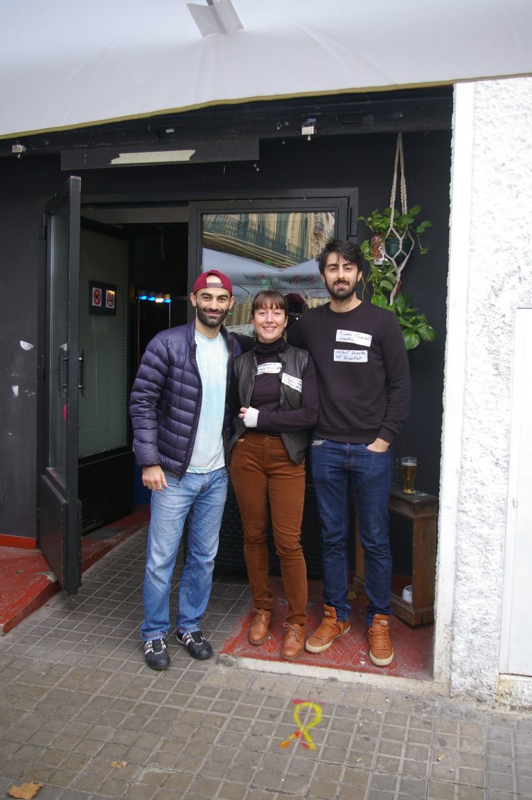 One of the first editions of Curious Creatives Club in Poblenou